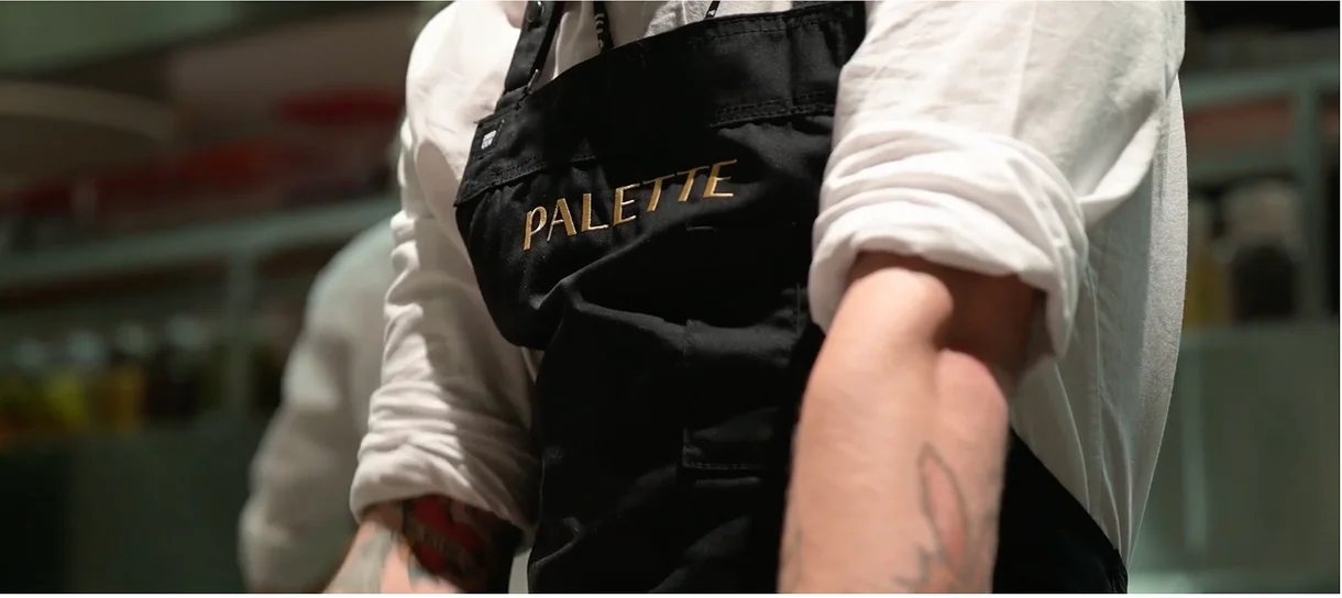 chef at palette restaurant