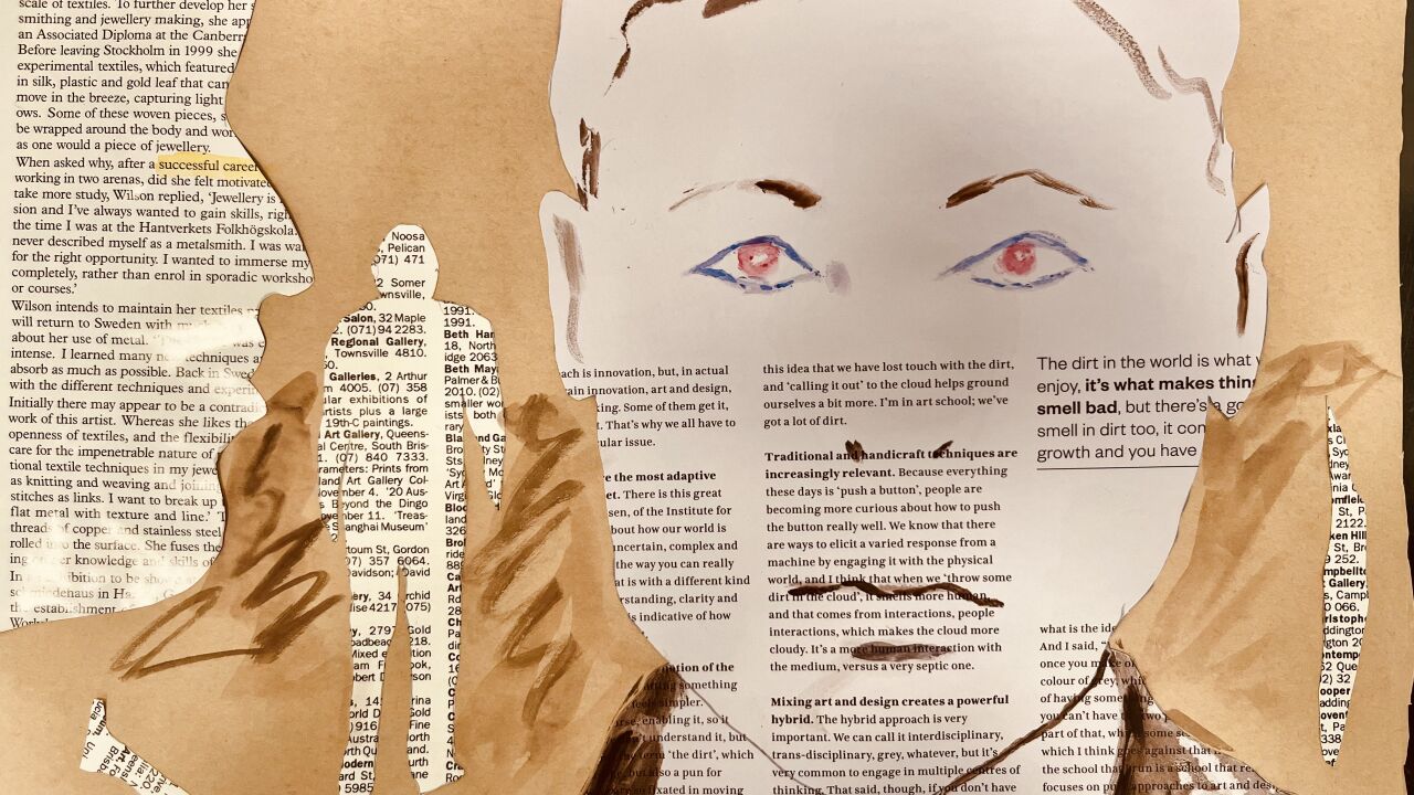 Sunroom | Book Collage Portraits