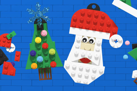 ArtLab with Clicking Bricks | Christmas Make and Take