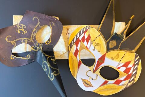 Sunroom | Decorative Disguise: Venetian Masks 