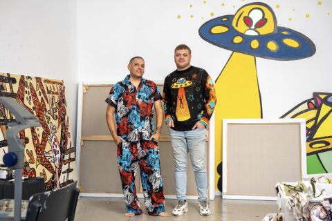In Conversation: Tony Albert and Dylan Mooney