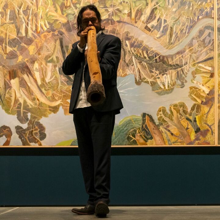 The Calm Within William Barton at HOTA Gallery